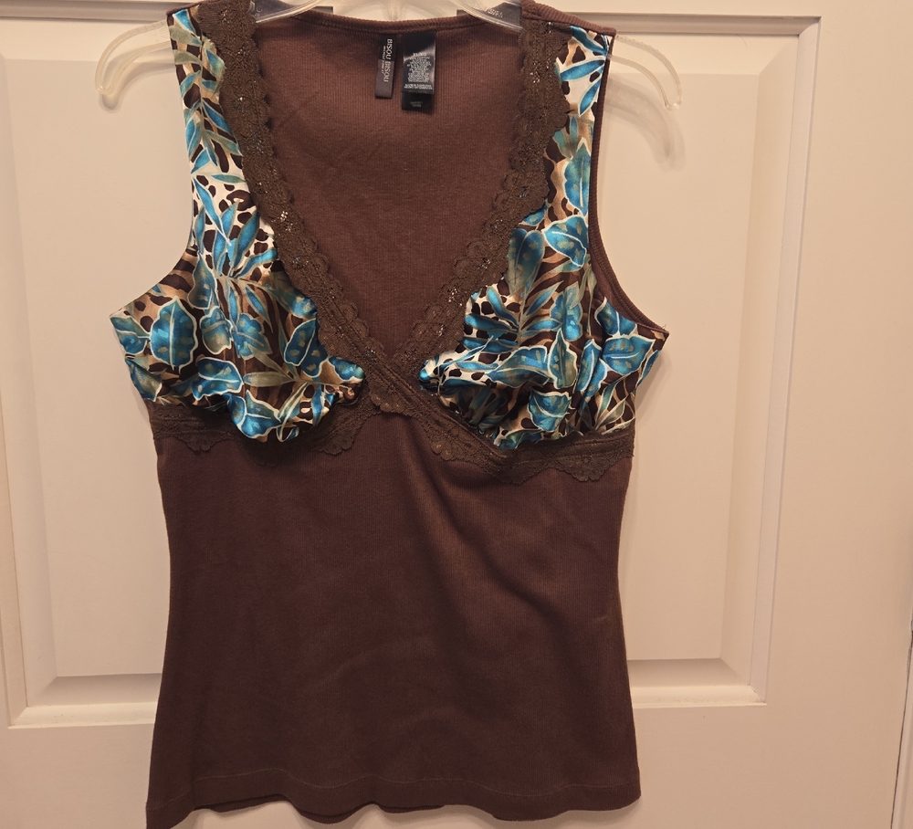 Bisou Womens Plus Size Tank Top